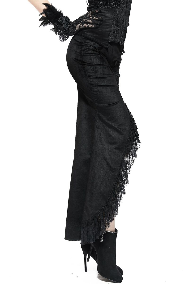 photo n°6 : Jupe gothique style victorienne en velours de soie