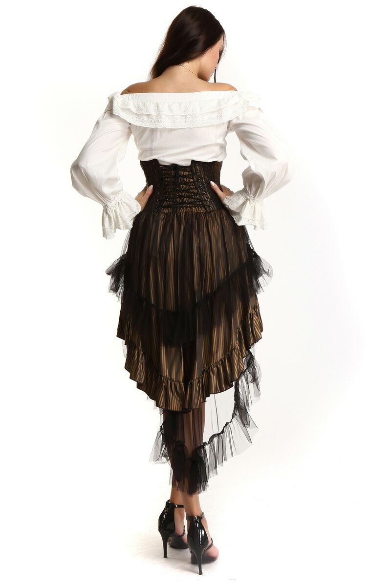photo n°4 : Jupe serre-taille steampunk