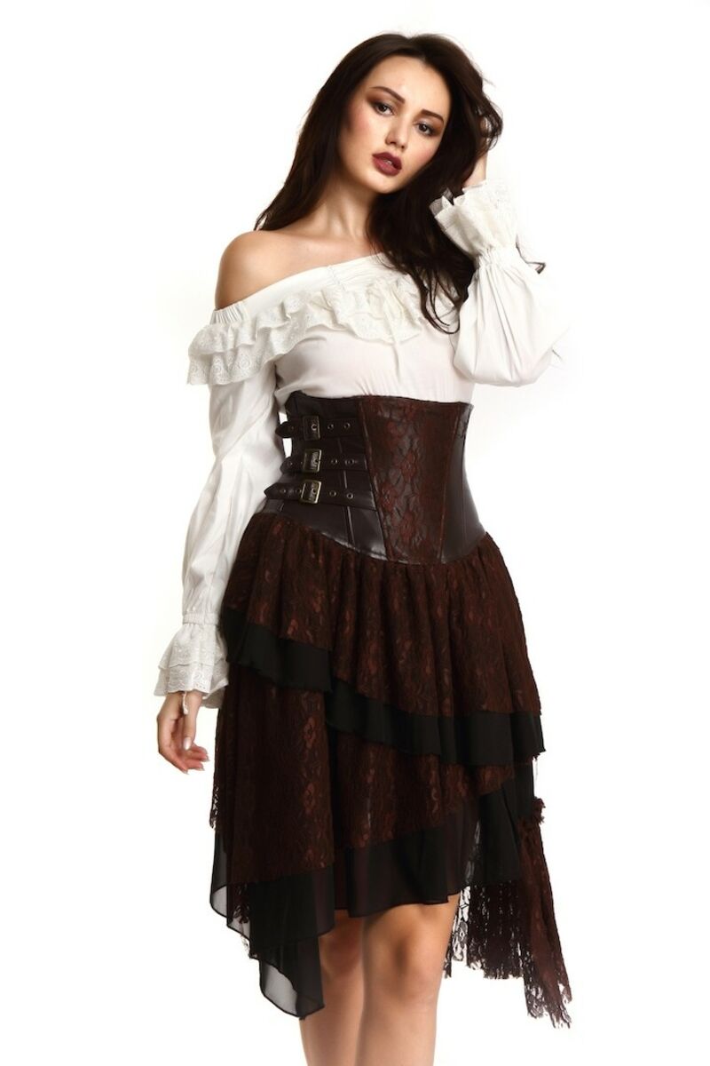 photo n°2 : Jupe serre-taille steampunk