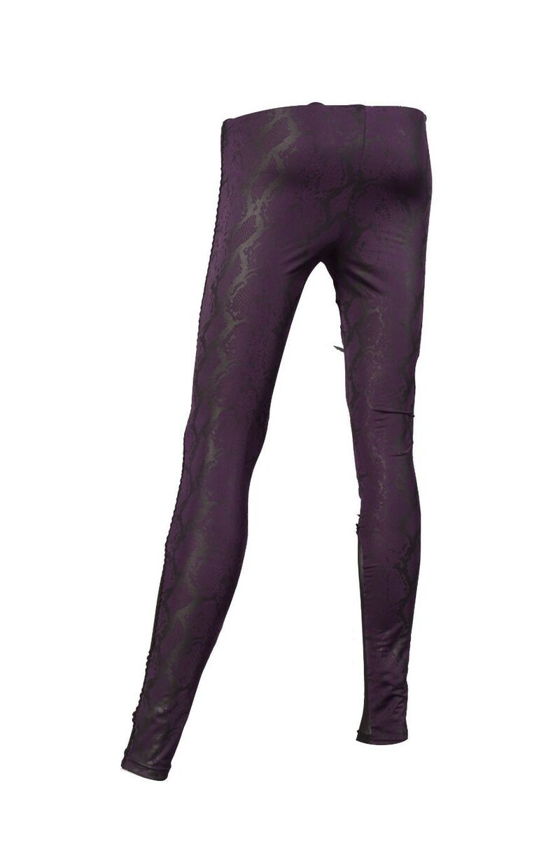 photo n°3 : Legging Gothique Asymétrique Violet