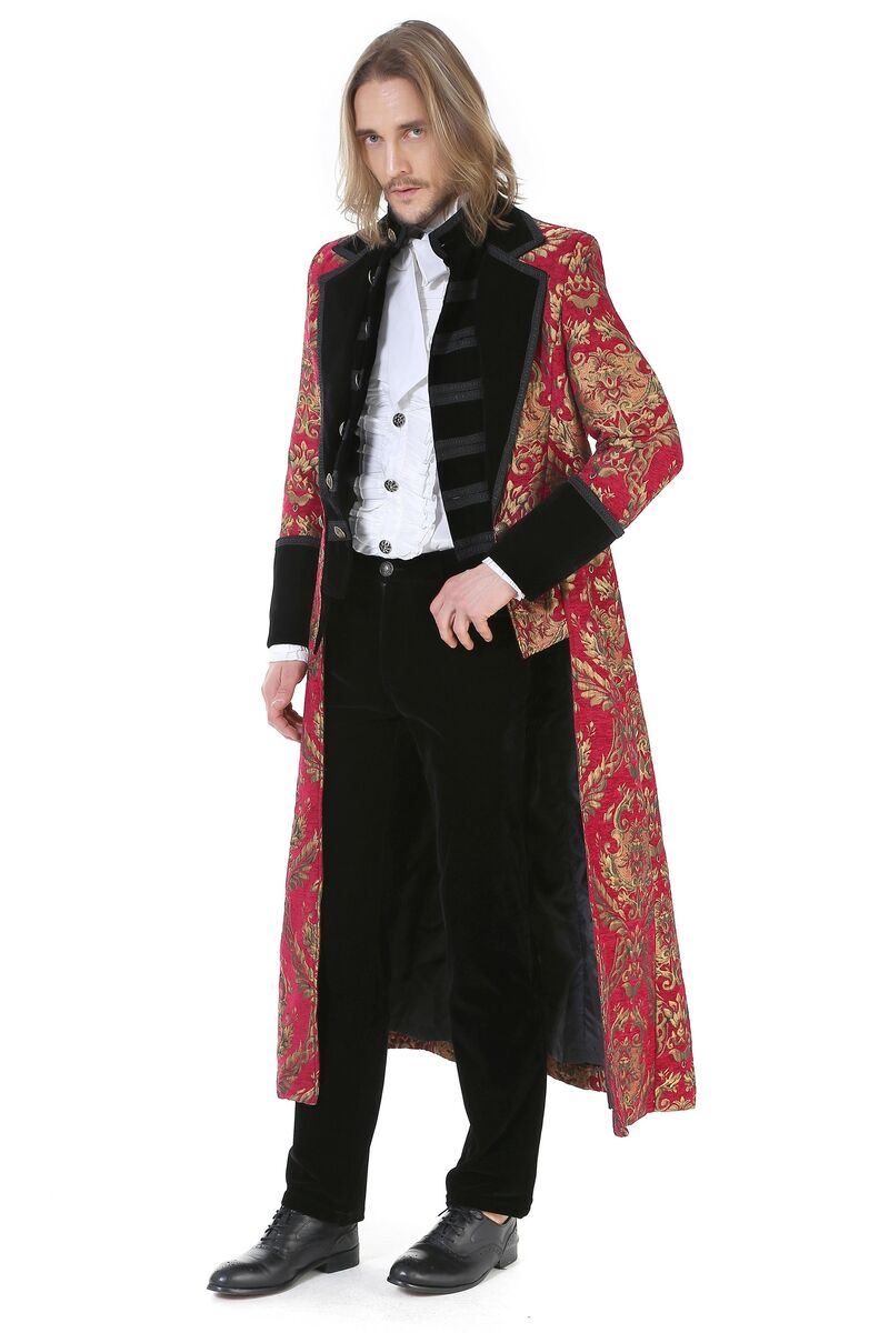 photo n°2 : Manteau gothique long aristocrate