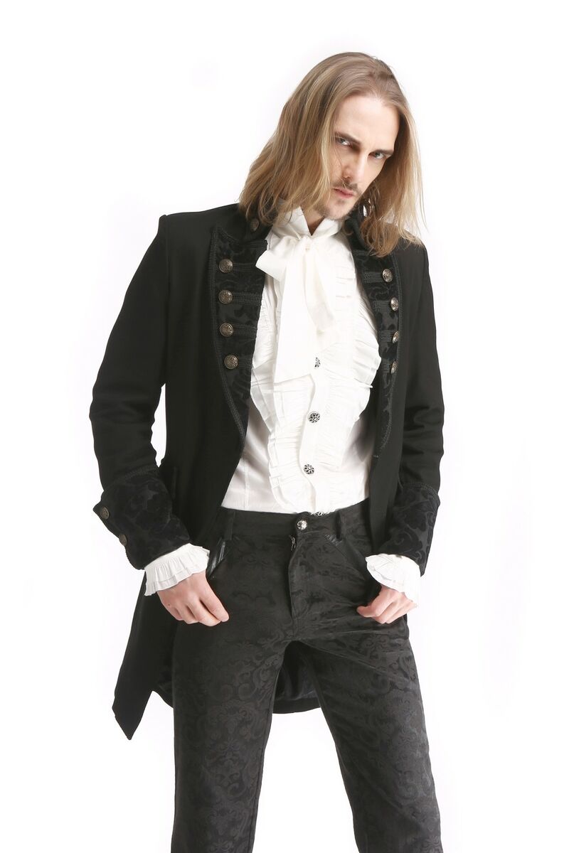 photo n°2 : Manteau gothique noir pour homme