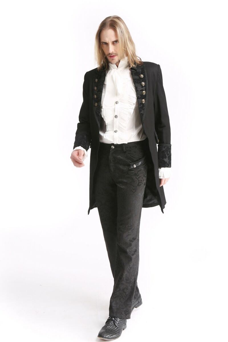 photo n°3 : Manteau gothique noir pour homme
