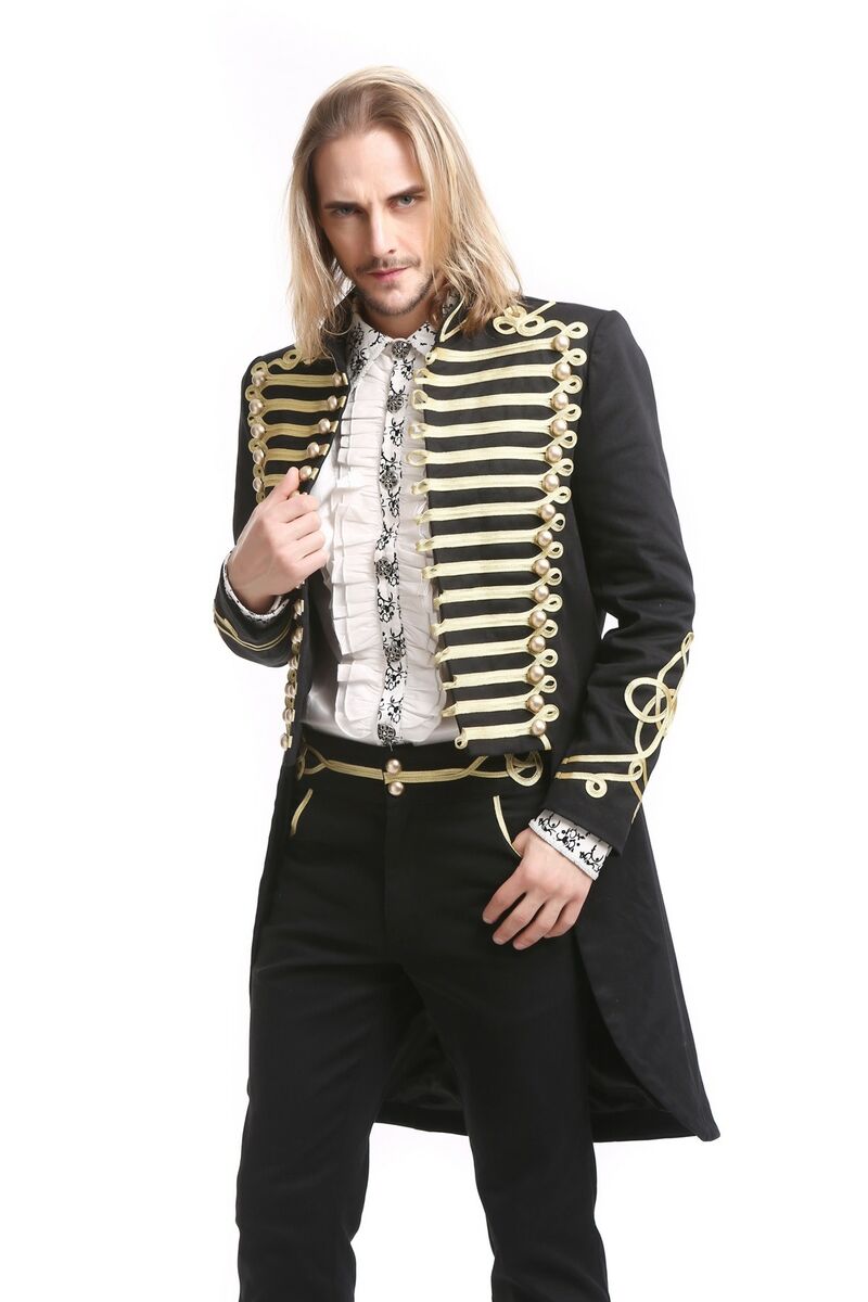 photo n°3 : veste gothique style officier or