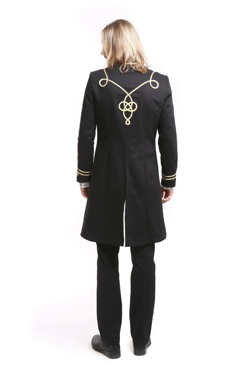 photo n°5 : veste gothique style officier or