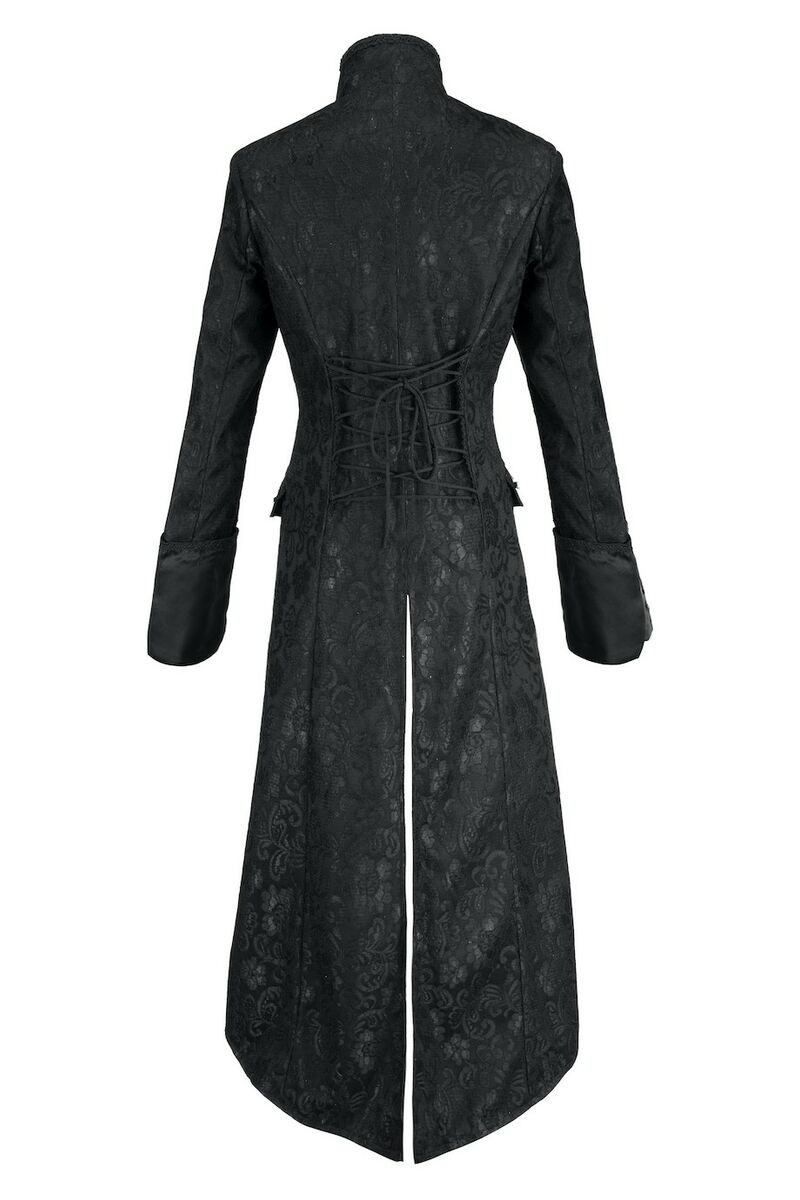 photo n°2 : Manteau long gothique en dentelle femme