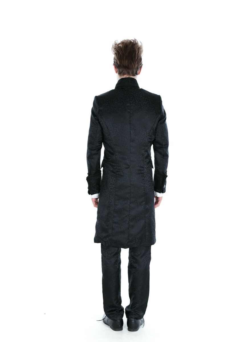 photo n°4 : Manteau long marron gothique aristocrate homme