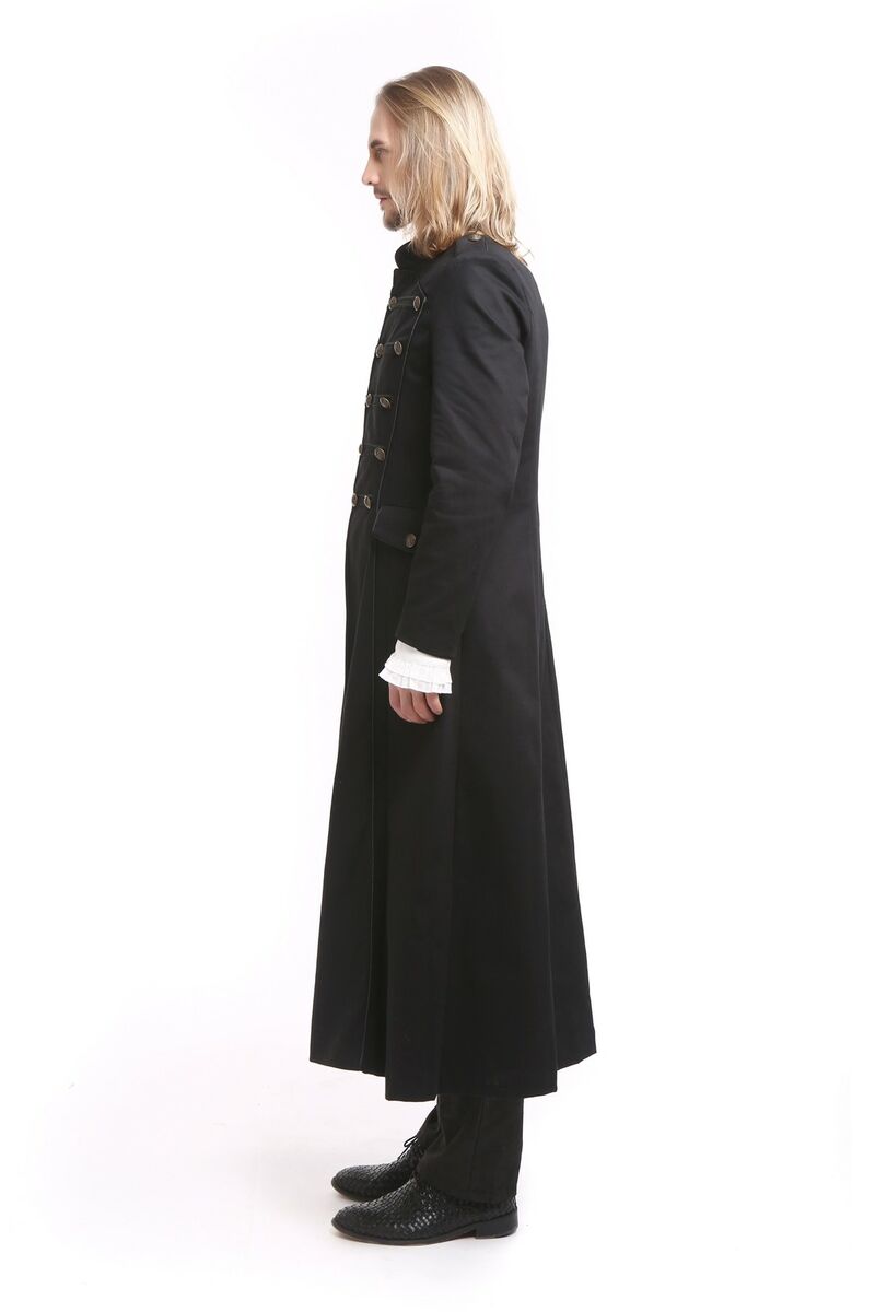 photo n°5 : Manteau gothique, long, noir, pour homme