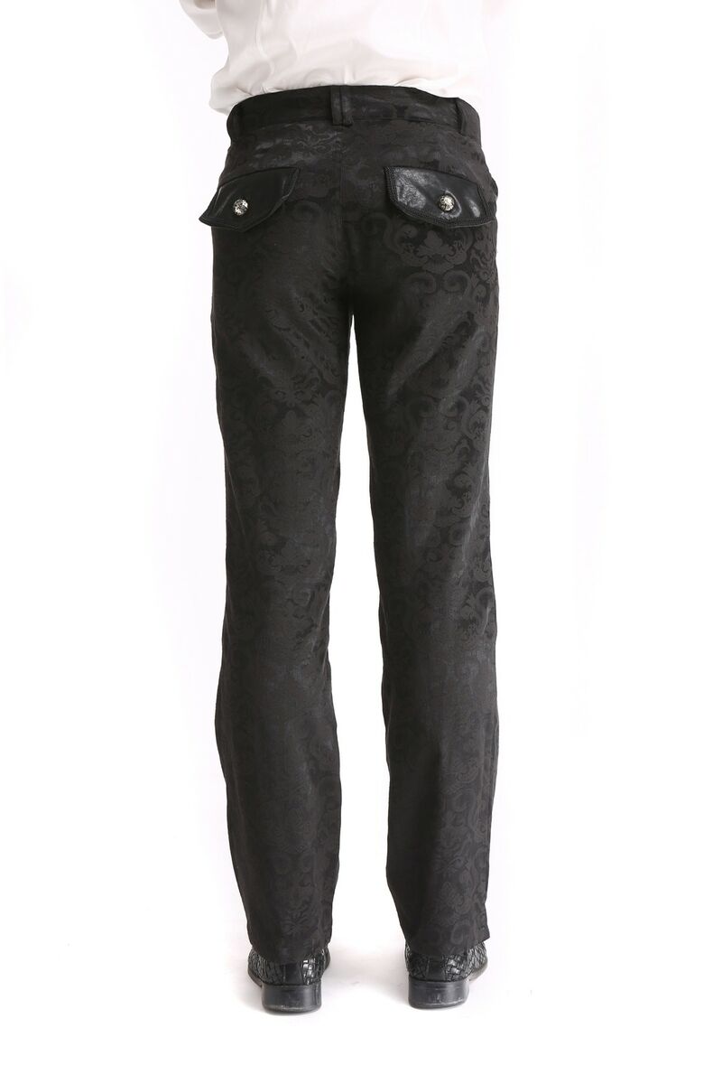 photo n°3 : pantalon gothique à brocard pour homme