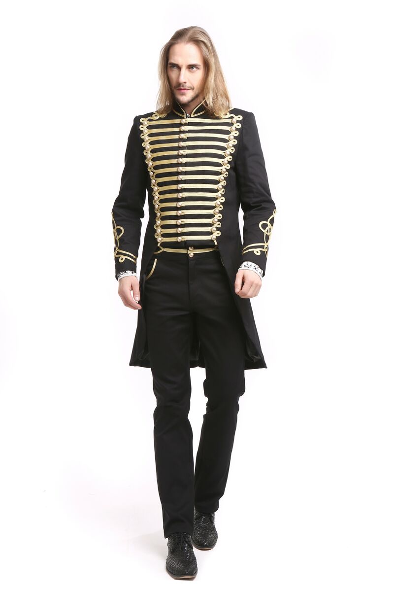 photo n°2 : Pantalon gothique style officier pour homme