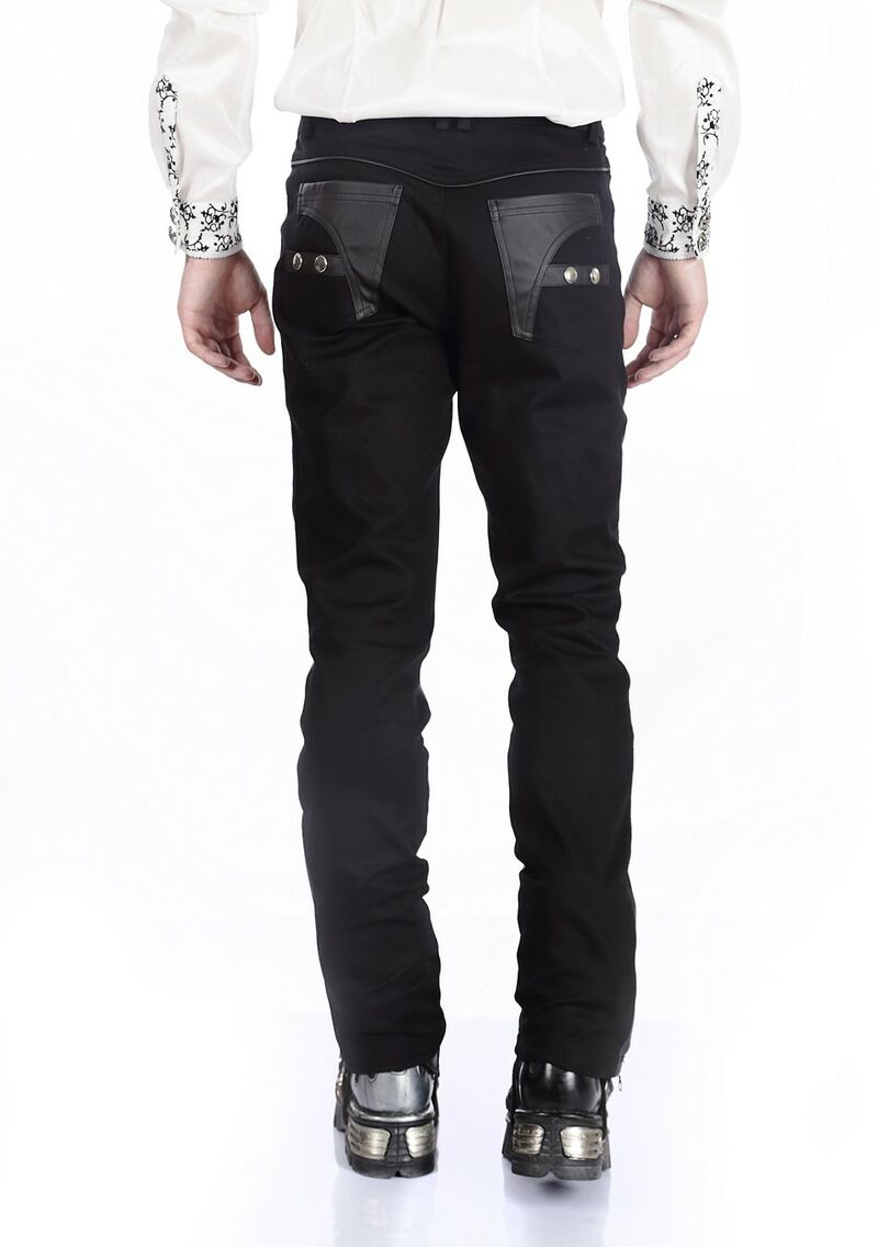 photo n°3 : Pantalon Steampunk Black Buttons