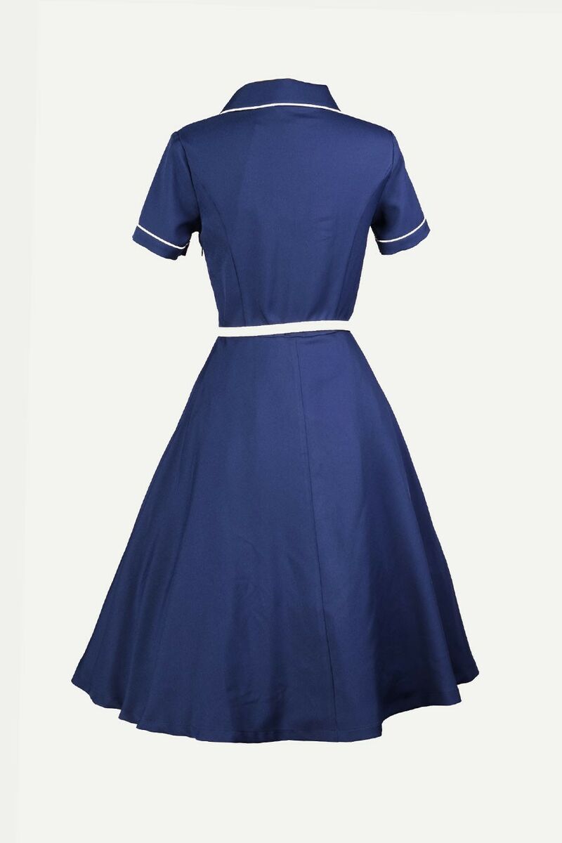 photo n°6 : Robe Chic Vintage 1950'S Rockabilly Marine