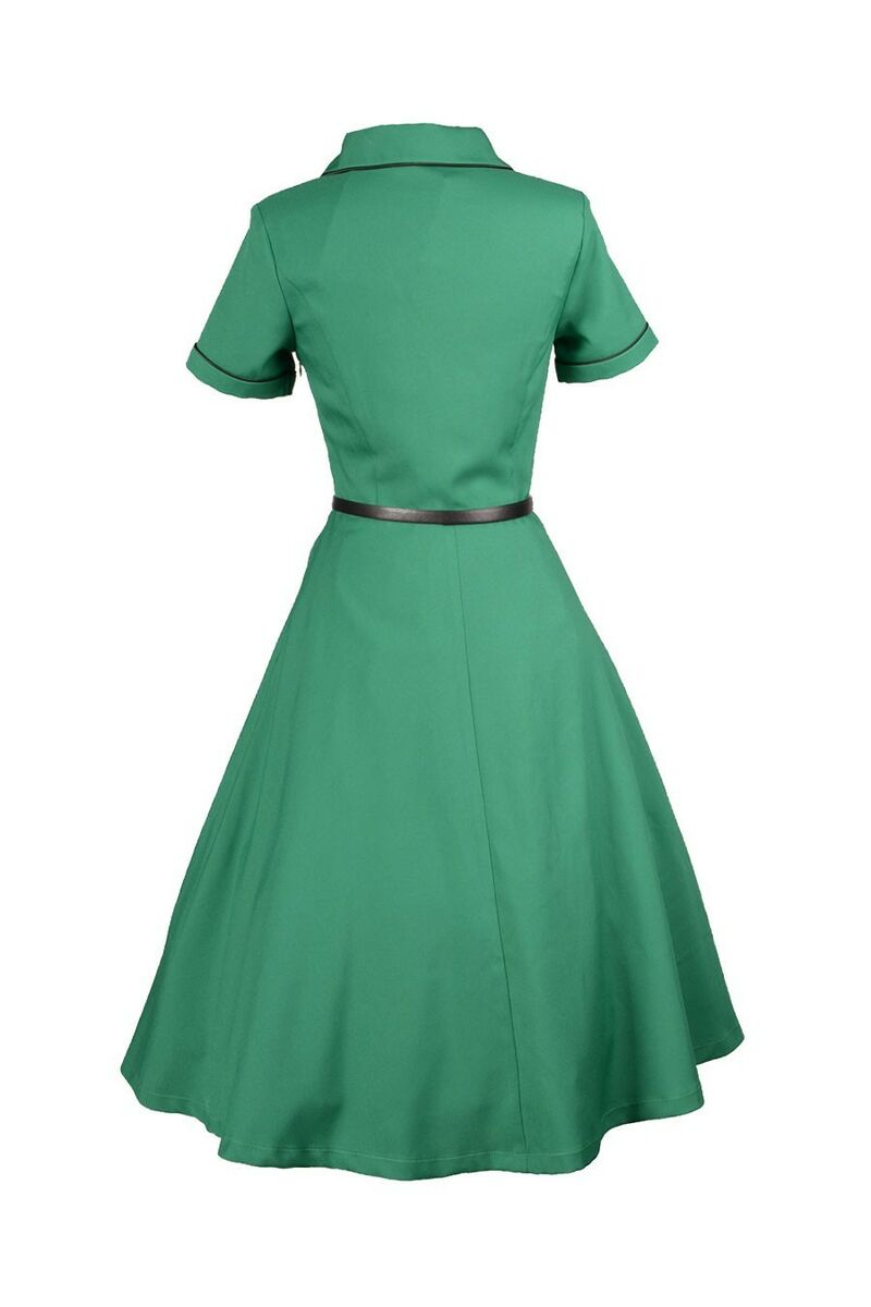 photo n°6 : Robe Chic Vintage 1950'S Rockabilly Vert