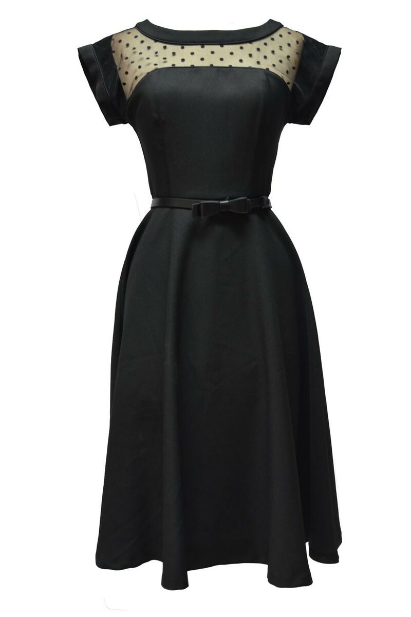 photo n°7 : Robe Glamour manche court noir