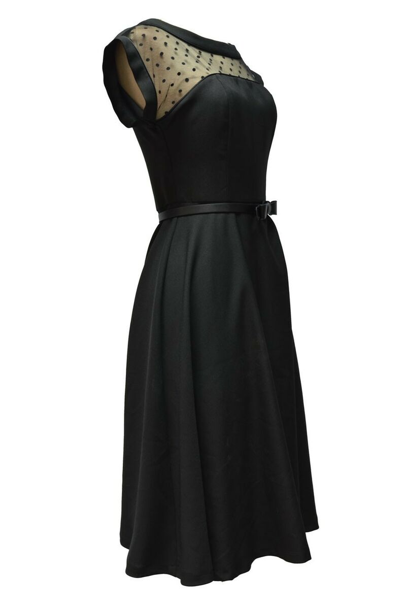 photo n°8 : Robe Glamour manche court noir