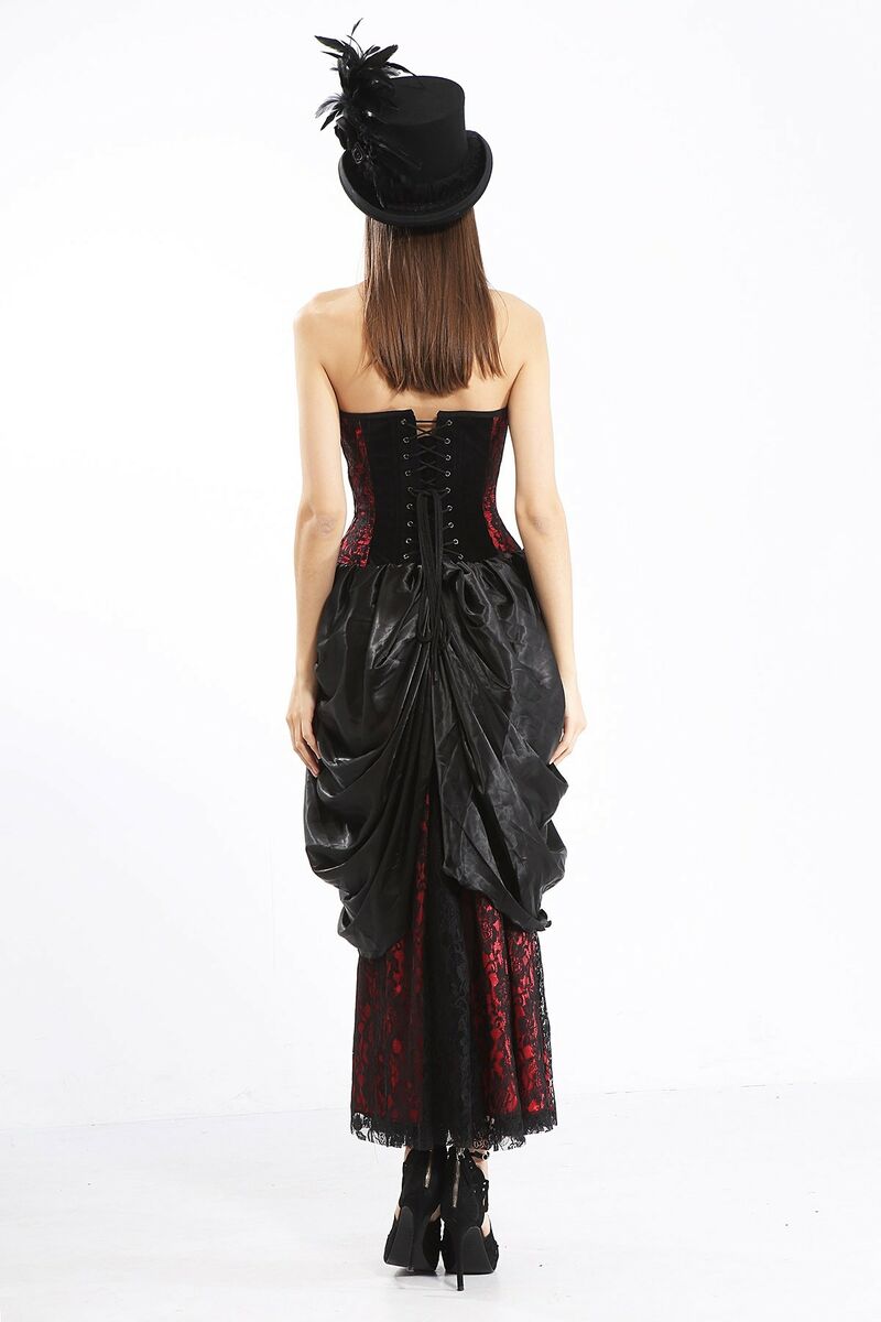 photo n°11 : Robe longue bustier victorienne pour femme