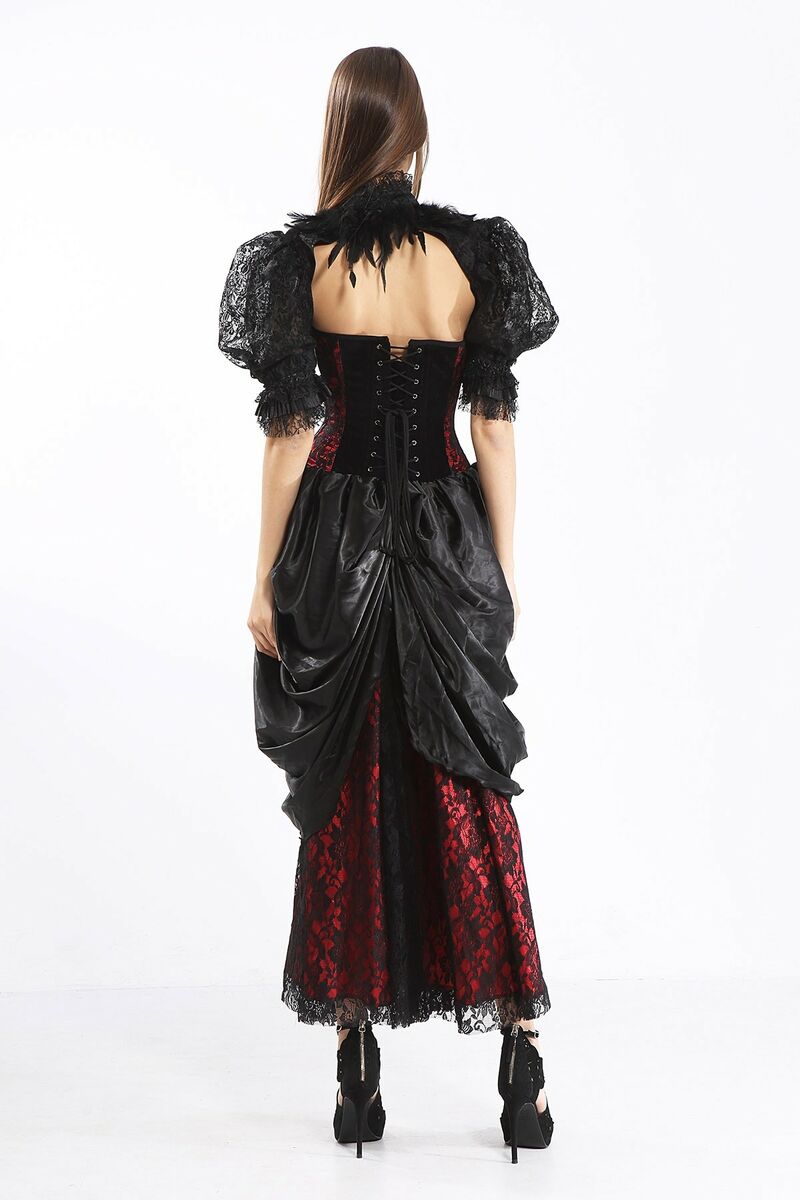 photo n°12 : Robe longue bustier victorienne pour femme