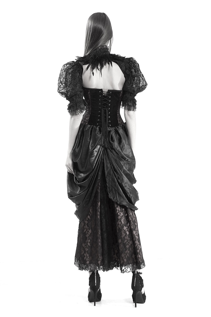 photo n°4 : Robe longue bustier victorienne pour femme