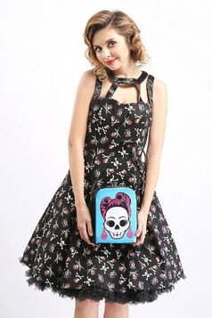 Sac tete de mort Pin-Up