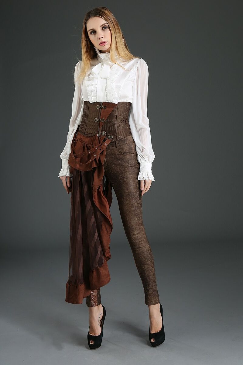 photo n°2 : Serre-taille steampunk victorien gothique