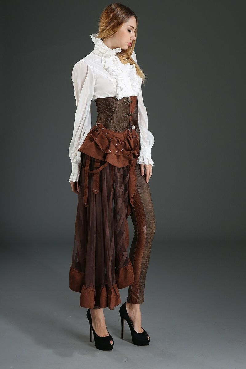 photo n°3 : Serre-taille steampunk victorien gothique