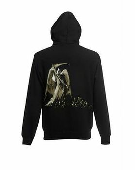 Sweat capuche gothique Death comes