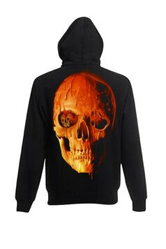 Sweat capuche gothique Fire of Death