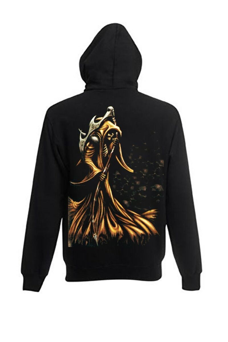 Sweat capuche gothique God of Hell