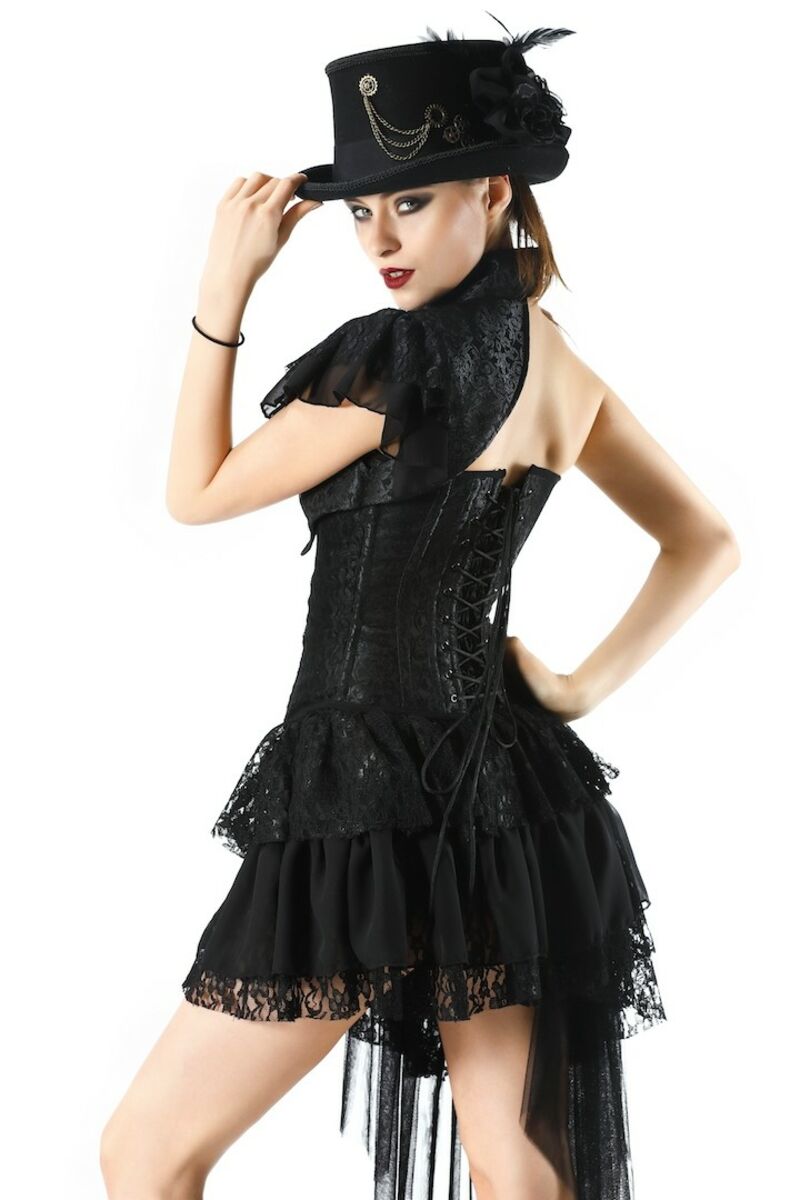 photo n°3 : Tops bustier burlesque noir