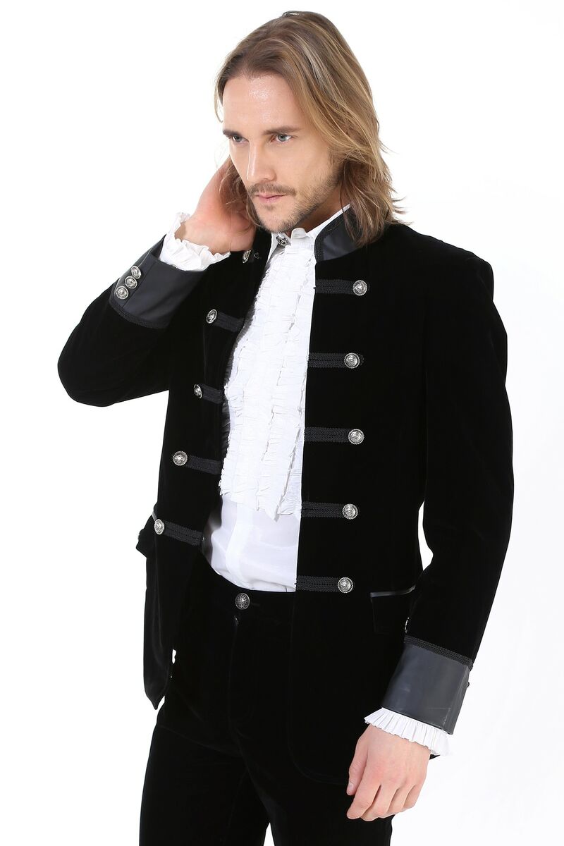 photo n°2 : Veste gothique aristocrate en velours