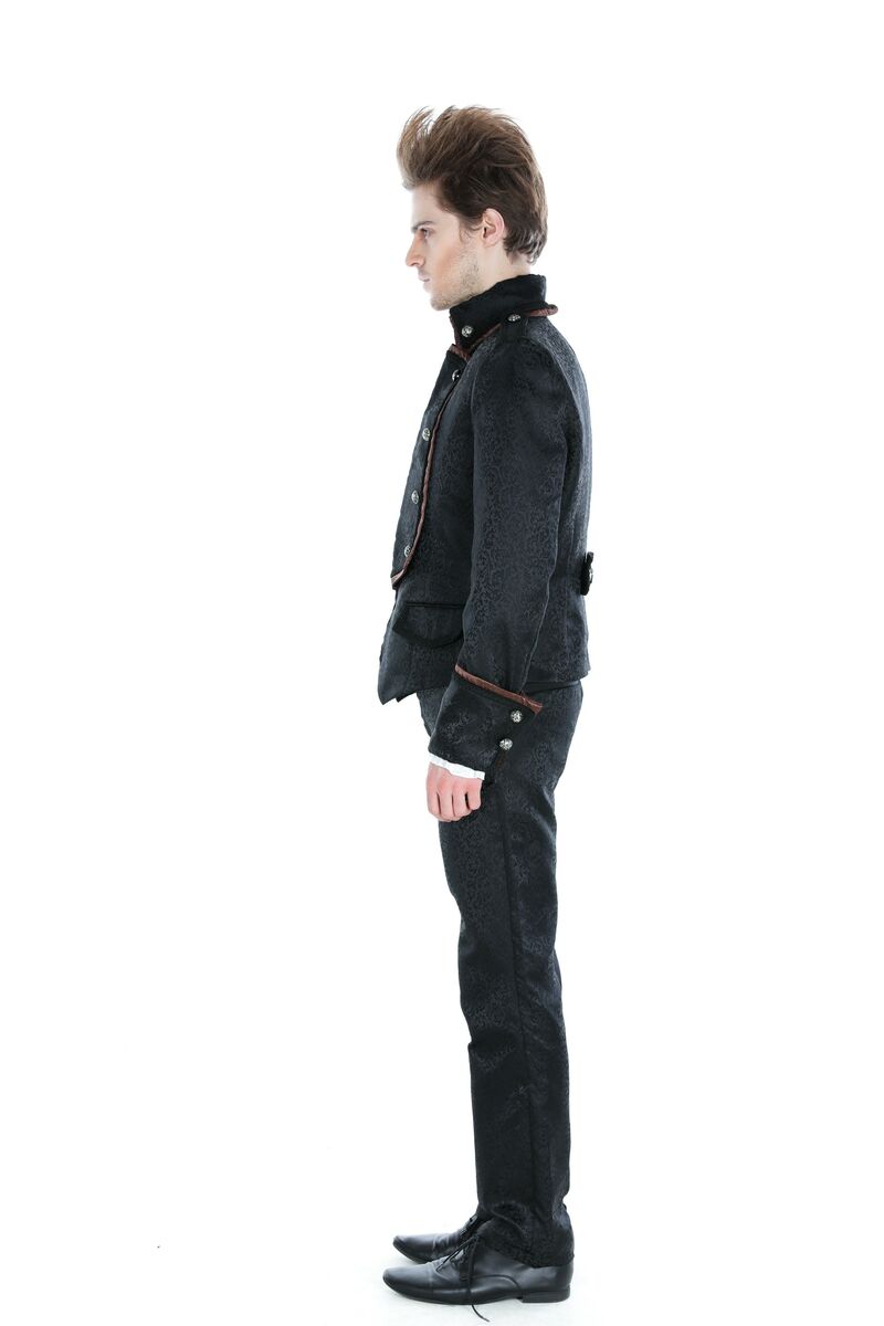 photo n°4 : Veste marron gothique aristocrate pour homme